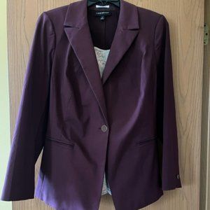 Soft plum blazer, size 18